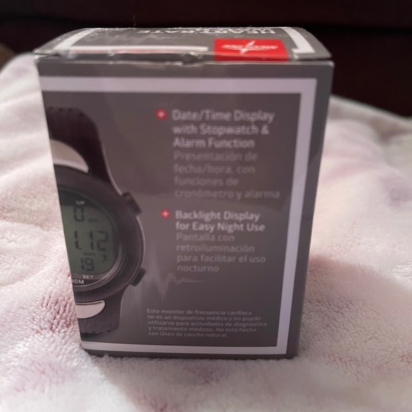 Heart Rate Watch. New! Took out of box to set up but never wore. - Picture 3 of 4